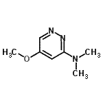 CAS#: 779264-09-4, 5-Methoxy-N,N-dimethyl-3-pyridazinamine