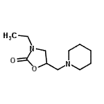 CAS 登录号：779266-35-2， 3-乙基-5-(1-哌啶基甲基)-1,3-恶唑烷-2-酮