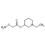 CAS#: 779976-46-4, 1-Ethyl-3-piperidinyl (aminooxy)acetate