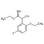 CAS 登录号：779991-58-1， 乙基2-(2-乙氧基-5-氟苯基)-2-羟基乙亚氨酸酯