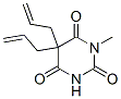 CAS 登录号：780-59-6， 1-甲基-5,5-二(2-丙烯基)巴比妥酸