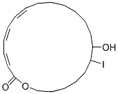 CAS#: 78000-90-5, (6Z,9Z,12Z)-15-(1-Iodohexyl)-1-Oxacyclopentadeca-6,9,12-Trien-2-One
