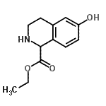 CAS#: 780004-18-4, Ethyl 6-hydroxy-1,2,3,4-tetrahydro-1-isoquinolinecarboxylate