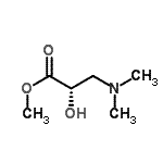 CAS 登录号：780007-82-1， 甲基(2S)-3-(二甲基氨基)-2-羟基丙酸酯