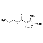 CAS#: 780018-87-3, Propyl 3-amino-4-methyl-2-thiophenecarboxylate