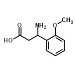 CAS 登录号：780034-13-1， 3-氨基-3-(2-甲氧基苯基)丙酸