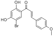 CAS 登录号：78050-52-9， (E)-1-(5-溴-2,4-二羟基苯基)-3-(4-甲氧基苯基)丙-2-烯-1-酮