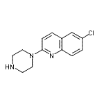 CAS#: 78060-46-5, 6-Chloro-2-(1-piperazinyl)quinoline