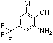 CAS 登录号：78068-81-2， 2-氨基-6-氯-4-(三氟甲基)苯酚