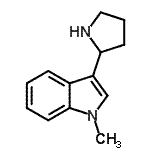 CAS#: 780700-12-1, 1-Methyl-3-(2-pyrrolidinyl)-1H-indole