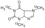 CAS 登录号：78072-66-9， 咖啡因(三甲基-13C3)