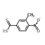 CAS#: 780732-86-7, 3-Methyl-4-nitrobenzenecarbodithioic acid