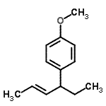 CAS#: 780772-10-3, 1-[(4E)-4-Hexen-3-yl]-4-methoxybenzene