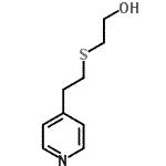 CAS 登录号：78092-91-8， 2-{[2-(4-吡啶基)乙基]硫基}乙醇