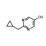 CAS#: 78104-97-9, 2-(Cyclopropylmethyl)-5-pyrimidinol