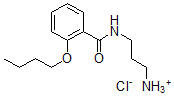 CAS 登录号：78109-72-5， 3-[(2-丁氧基苯甲酰基)氨基]丙基氯化铵
