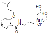 CAS 登录号：78109-78-1， 二(2-羟基乙基)-[3-[[2-(3-甲基丁氧基)苯甲酰基]氨基]丙基]氯化铵