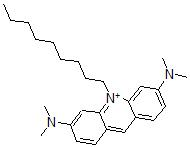 CAS#: 78125-98-1, N,N,N',N'-Tetramethyl-10-Nonylacridin-10-Ium-3,6-Diamine
