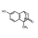 CAS#: 781559-32-8, 5-Hydroxy-1-methyl-9-oxa-11-azatricyclo[6.2.2.0<sup>2,7</sup>]dodeca-2,4,6-trien-10-one