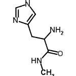 CAS#: 781559-44-2, 2-amino-3-(1H-imidazol-4-yl)-N-methyl-propanamide