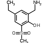 CAS 登录号：781570-06-7， 2-(氨基甲基)-4-乙基-6-(甲基磺酰基)苯酚