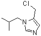 CAS 登录号：781599-92-6， 5-(氯甲基)-1-异丁基-1H-咪唑