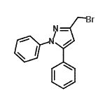 CAS#: 781663-74-9, 3-(Bromomethyl)-1,5-diphenyl-1H-pyrazole