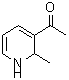 CAS 登录号：78210-69-2， 1-(2-甲基-1,2-二氢-3-吡啶基)乙酮