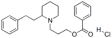 CAS 登录号：78219-45-1， 3-(2-苯乙基哌啶-1-基)丙基苯甲酸酯盐酸盐