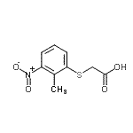 CAS#: 782403-72-9, [(2-Methyl-3-nitrophenyl)sulfanyl]acetic acid