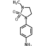 CAS#: 782420-52-4, 4-(5-Methyl-1,1-dioxido-1,2,5-thiadiazolidin-2-yl)aniline