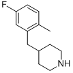 CAS#: 782504-69-2, 4-[(5-Fluoro-2-Methylphenyl)Methyl]-Piperidine