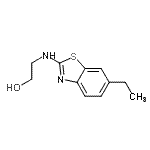 CAS#: 78290-94-5, 2-[(6-Ethyl-1,3-benzothiazol-2-yl)amino]ethanol
