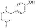 structure of CAS# 783251-37-6, 4-Piperazine-2-Yl-Phenol;4-PIPERAZIN-2-YL-PHENOL, 95+%;4-(2-Piperazinyl)Phenol, 95%;4-(2-Piperazino)Phenol, 95%