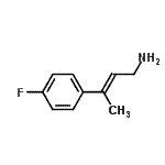 CAS 登录号：783275-26-3， (2E)-3-(4-氟苯基)-2-丁烯-1-胺