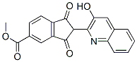 CAS 登录号：78333-60-5， 2-(3-羟基喹啉-2-基)-1,3-二氧代茚-5-羧酸甲酯
