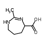 CAS#: 783339-87-7, 2-Methyl-4,5,6,7-tetrahydro-1H-1,3-diazepine-4-carboxylic acid
