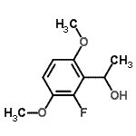 CAS 登录号：783342-05-2， 1-(2-氟-3,6-二甲氧基苯基)乙醇
