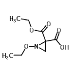 CAS#: 784097-89-8, 1-Ethoxy-2-(ethoxycarbonyl)-2-aziridinecarboxylic acid
