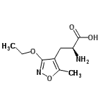 CAS#: 784110-88-9, 3-(3-Ethoxy-5-methyl-1,2-oxazol-4-yl)-L-alanine
