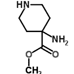 CAS 登录号：784114-44-9， 甲基4-氨基哌啶-4-羧酸酯