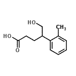 CAS 登录号：784116-20-7， 5-羟基-4-(2-甲基苯基)戊酸