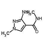 CAS#: 78416-39-4, 3-Amino-N,1-dimethyl-1H-pyrazole-4-carboxamide
