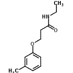 CAS#: 784188-61-0, N-Ethyl-3-(3-methylphenoxy)propanamide