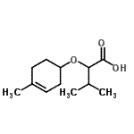 CAS 登录号：784995-91-1， 3-甲基-2-[(4-甲基-3-环己烯-1-基)氧基]丁酸