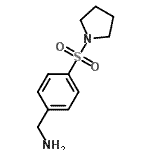 CAS 登录号：784997-49-5， 1-[4-(1-吡咯烷基磺酰基)苯基]甲胺