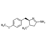 CAS#: 785035-14-5, (2R,3S)-2-(4-Methoxybenzyl)-3-methyl-3,4-dihydro-2H-pyrrol-5-amine