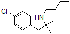 CAS 登录号：78558-95-9， N-丁基-1-(4-氯苯基)-2-甲基丙烷-2-胺