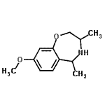 CAS#: 785714-32-1, 8-Methoxy-3,5-dimethyl-2,3,4,5-tetrahydro-1,4-benzoxazepine