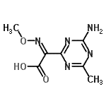 CAS#: 785734-78-3, (2Z)-(4-Amino-6-methyl-1,3,5-triazin-2-yl)(methoxyimino)acetic acid
